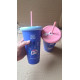 Combo 2 ly nhựa mix màu 710ml xinh xắn