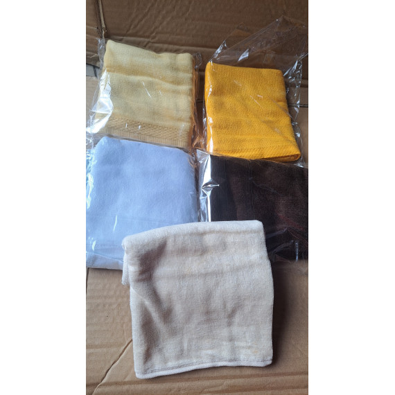 Combo 5 khăn tắm 5 màu 64cmx41cm