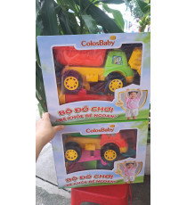 Bộ đồ chơi cát xe có cối xoay nhiều màu