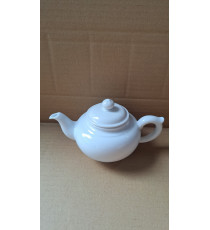 Bình trà sứ Minh Long 350ml Jasmine trắng trơn nhỏ gọn Bình trà sứ Minh Long 350ml Jasmine trắng trơn nhỏ gọn