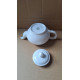 Bình trà sứ Minh Long 350ml Jasmine trắng trơn nhỏ gọn Bình trà sứ Minh Long 350ml Jasmine trắng trơn nhỏ gọn