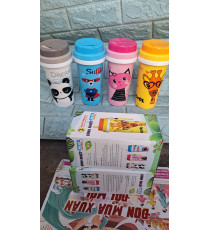 Bình nhiệt giữ lạnh bằng nhựa 2 lớp 700ml (không kèm dây đeo)