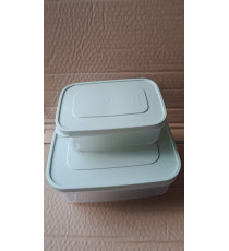 Bộ 2 hộp nhựa Inochi chữ nhật Nuvi