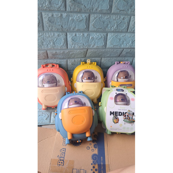 Bộ đồ chơi nhiều chủ đề trong balo nhựa cho bé