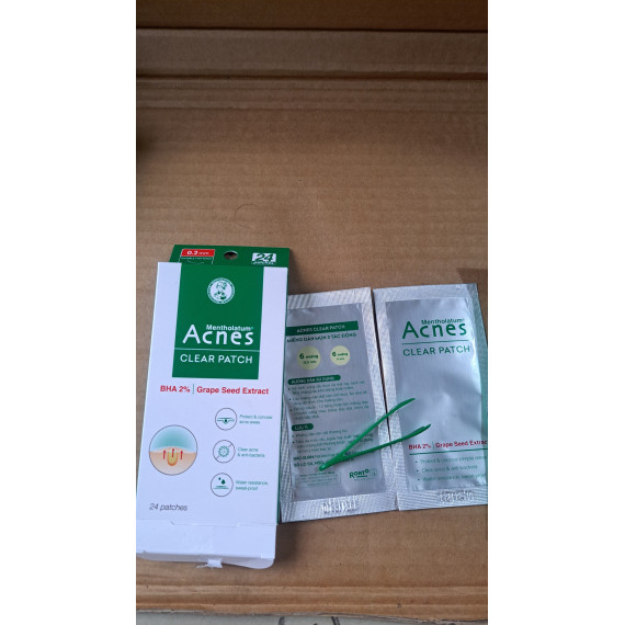 Miếng dán mụn 3 tác động Acnes hộp 24 miếng
