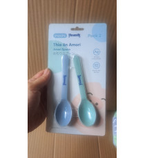 Bộ 2 thìa ăn cho bé yêu Amori Inochi