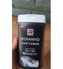 Sữa tắm hương nước hoa Romano 150g