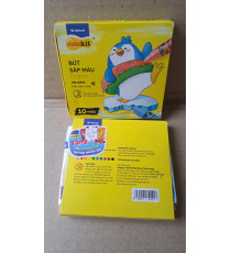 Combo 2 hộp sáp tô màu, mỗi hộp 10 màu Thiên Long