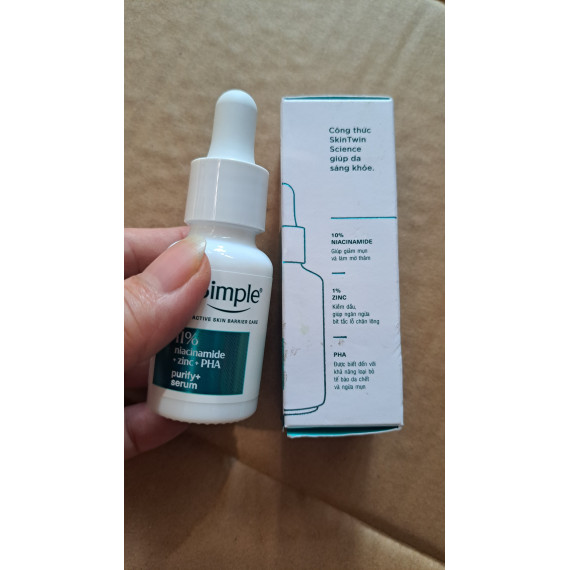 Serum mụn giảm nhờn và thu nhỏ lỗ chân lông 10ml
