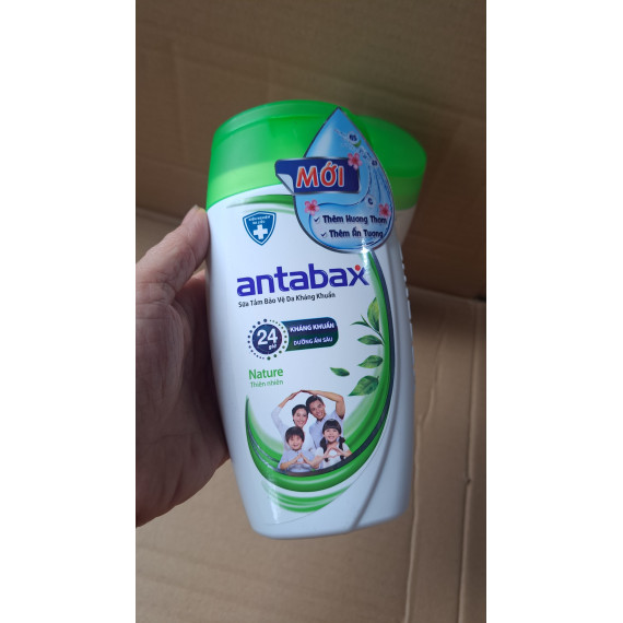 Sữa Tắm Bảo Vệ Da Kháng Khuẩn Antabax Nature Thiên Nhiên 220ml