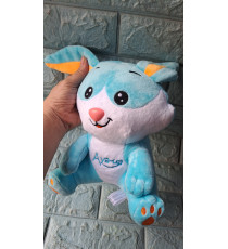 Gấu bông xinh xắn thỏ màu xanh