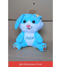 Gấu bông xinh xắn thỏ màu xanh