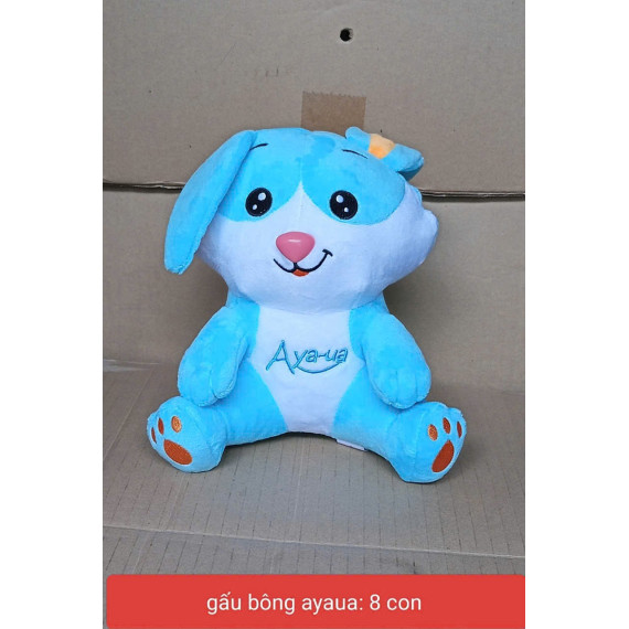 Gấu bông xinh xắn thỏ màu xanh