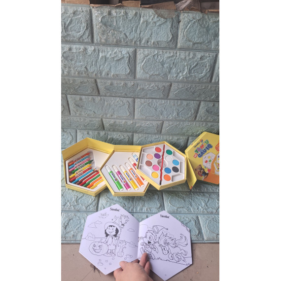 Bộ Tô Màu Gấu IQ Cho Bé (HKM Similac)