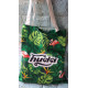 Túi tote canvas hoa văn quà từ Huda