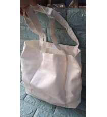 Túi vải canvas Listerin có gai dính trên miệng túi