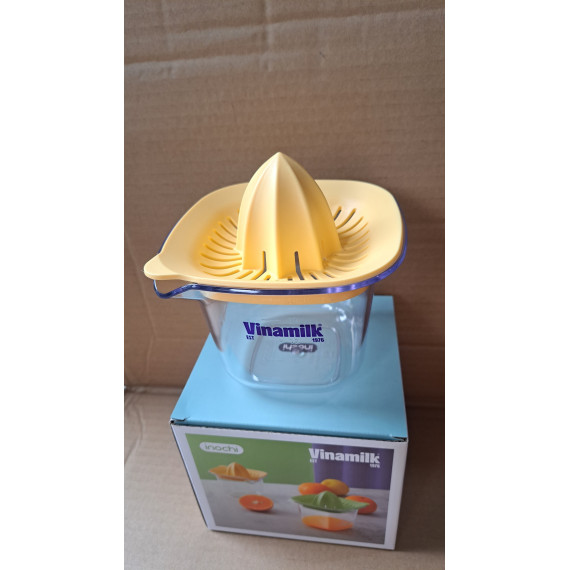 Bộ vắt cam chanh thân trong Inochi - Yoko 500ml quà từ Vinamilk Bộ vắt cam chanh thân trong Inochi - Yoko 500ml quà từ Vinamilk