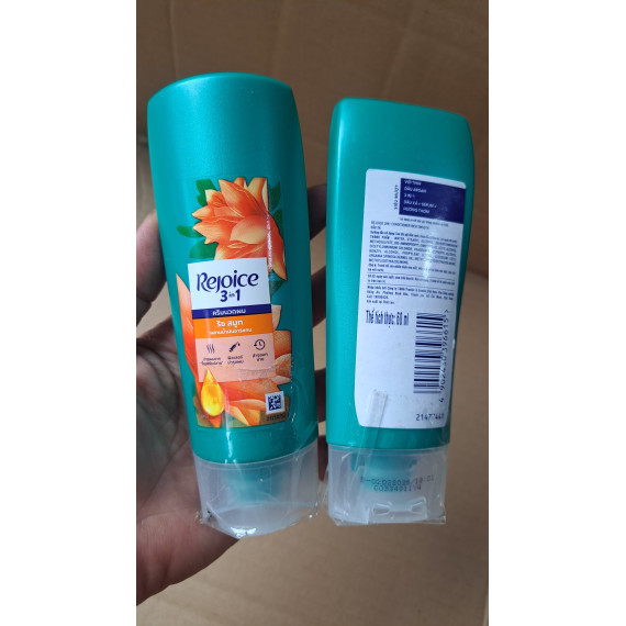Combo 2 chai dầu Xả Rejoice 3IN1 Siêu Mềm Mượt Chai 60ML Combo 2 chai dầu Xả Rejoice 3IN1 Siêu Mềm Mượt Chai 60ML