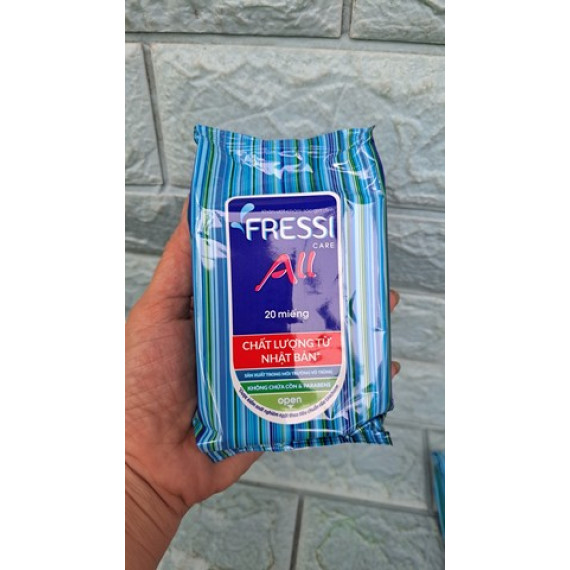 Khăn Ướt Fressi Care For All 20 Tờ Khăn Ướt Fressi Care For All 20 Tờ