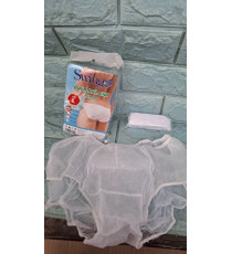 Lốc 5 quần lót dùng 1 lần cho nữ size L