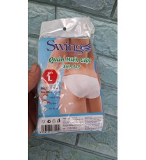 Lốc 5 quần lót dùng 1 lần cho nữ size L