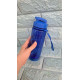 Bình nước thể thao 700ml màu xanh có dây