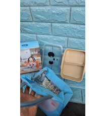 Bộ hộp cơm nhựa chia ngăn + túi giữ nhiệt Enfa