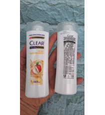 Chai dầu gội du lịch CLear 70gram 10x