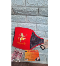 Dây đai an toàn + khẩu trang vải cho bé khi đi xe máy Safeguard