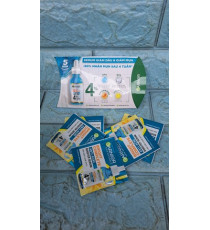 Combo 4 gói mẫu thử serum giảm dầu, giảm mụn