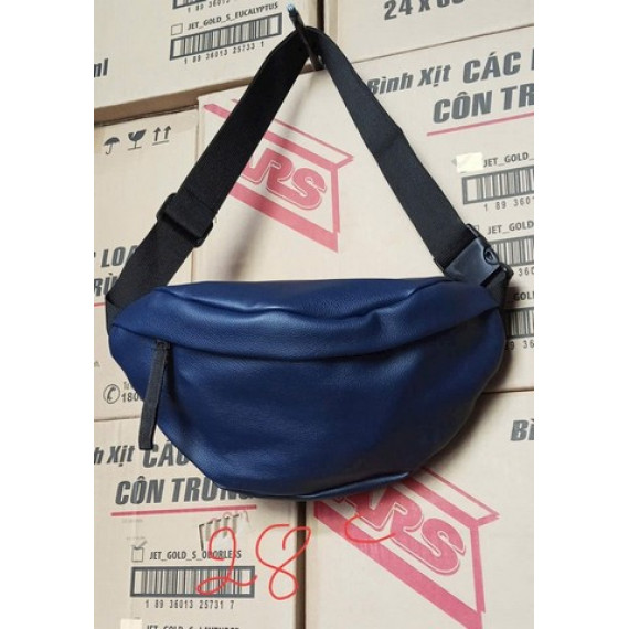 Túi bao tử, đeo chéo chống thấm màu xanh đen Túi bao tử, đeo chéo chống thấm màu xanh đen