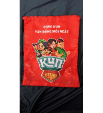 Balo dây rút quà từ sữa Kun