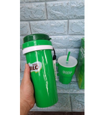 Hộp 2 ly nhựa Tân Lập Thành 700ml và 500ml ( Quà tặng Milo)