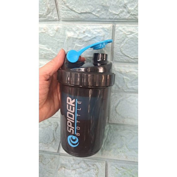 Bình lắc shaker gym 500ml 3 ngăn