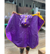 Áo mưa trẻ em Psdiaure màu tím