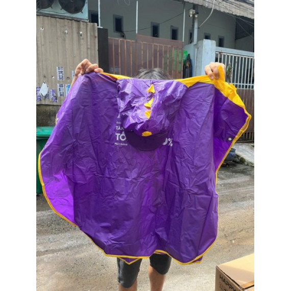 Áo mưa trẻ em Psdiaure màu tím