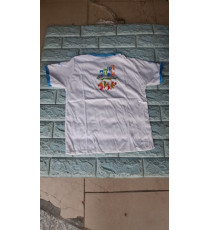 Áo thun cotton màu trắng cho bé quà từ Grow