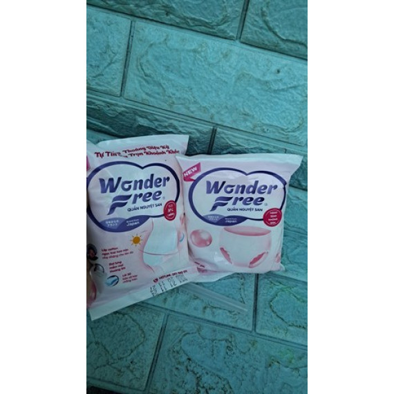 Combo 2 gói 2 cái quần lót nguyệt san Wonder Free