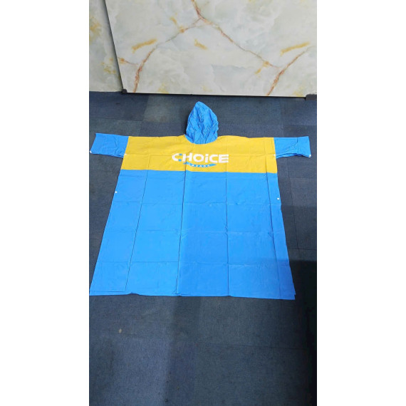 Áo mưa cánh dơi nhựa dẻo phối màu