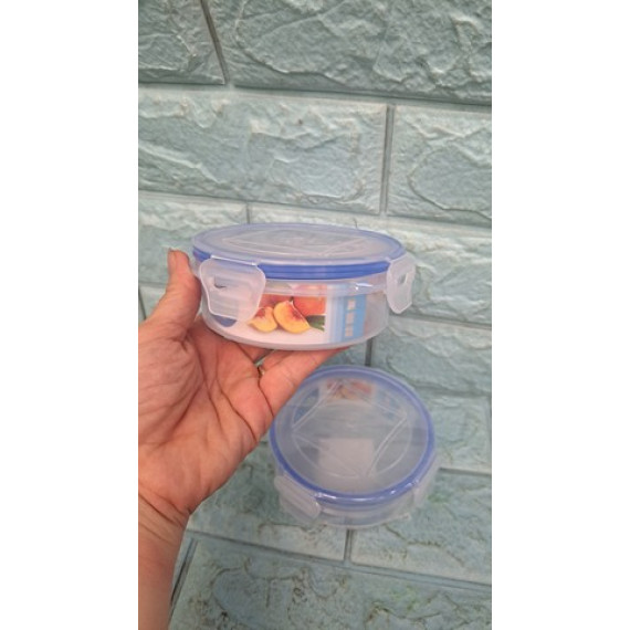 Combo 2 hộp nhựa Sina mini tròn 250ml 