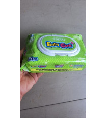 Combo 2 gói khăn ướt 80 tờ Baby Care