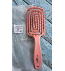 Lược gỡ rối, tạo phồng tóc,lược sấy tạo kiểu tóc bán nguyệt Loreal