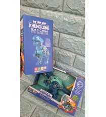 Bộ đồ chơi tự lắp ráp khủng long bạo chúa bằng nhựa