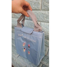 Túi giữ nhiệt quà từ TH xanh biển