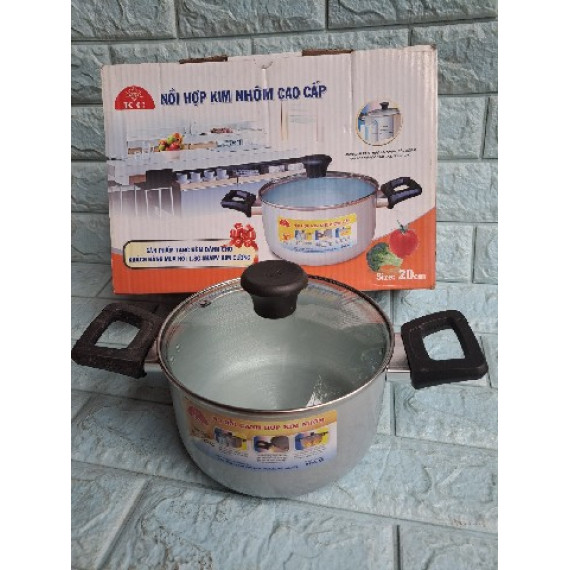 NỒI HỘP KIM NHÔM KIM CƯƠNG CAO CẤP 20 cm