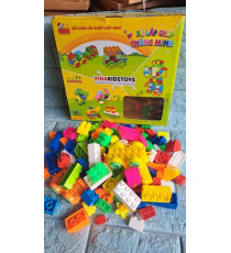 Bộ đồ chơi lắp ráp nhựa Việt Nam 150 khối