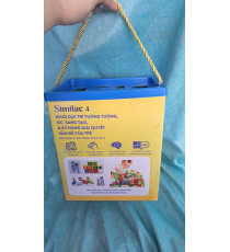 Bộ đồ chơi lắp ráp, thả khối gỗ Similac