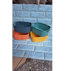 Giỏ nhựa đựng đồ Oval Kool Look 4 màu