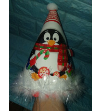 Nón Noel lắp ráp cho bé Abbott