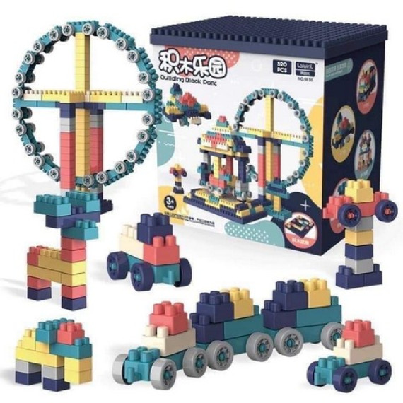 Bộ Lego Building Block Park 520 chi tiết 
